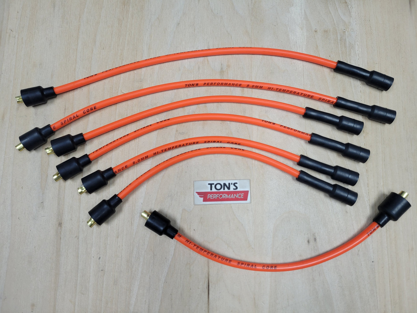 Ton's Performance 8mm Silicone Chevy 216 / 235 Spark Plug Wire Set