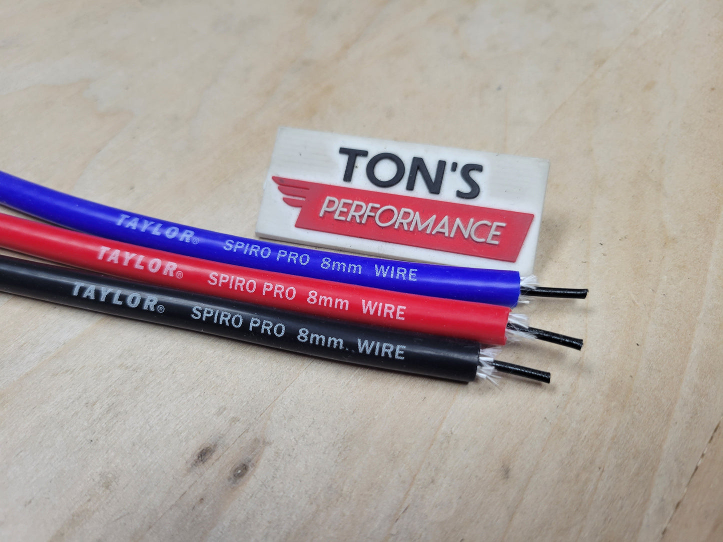 Taylor 8mm Spiro-Pro 100% Silicone Spark Plug wire [Sold By The Foot]