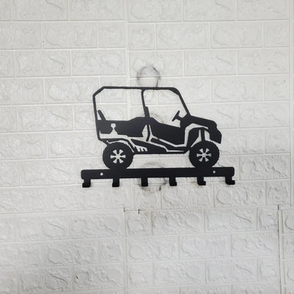 Honda Pioneer 1000-5 UTV Key Hanger – Steel Off Road Utility Wall Organizer