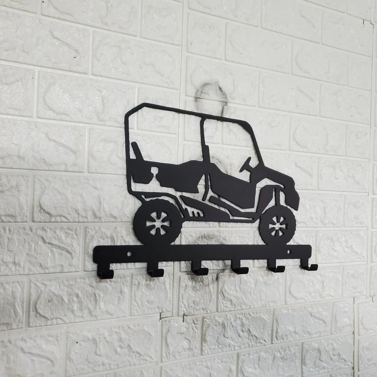 Honda Pioneer 1000-5 UTV Key Hanger – Steel Off Road Utility Wall Organizer