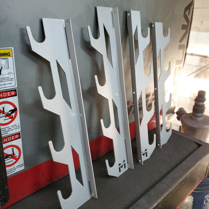Wall-Mounted Vinyl, Tint, Paper & Cloth Wrap Rack - Modular Storage | Martin Metalwork"