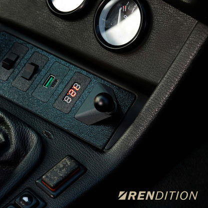 BMW E30 FRONT USB CHARGING MODULES