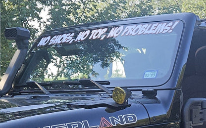 NEW! Custom Windshield Banner (Design your own decal)