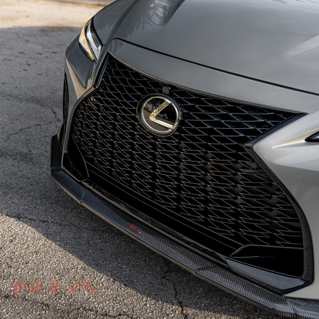 NIA Lexus IS 500 Front NIA Splitter lip body Kit 2022-2024 IS500-FS