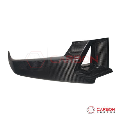 2024+ Ford Mustang Dark Horse Real Carbon Fiber Front Upper Grille Trim