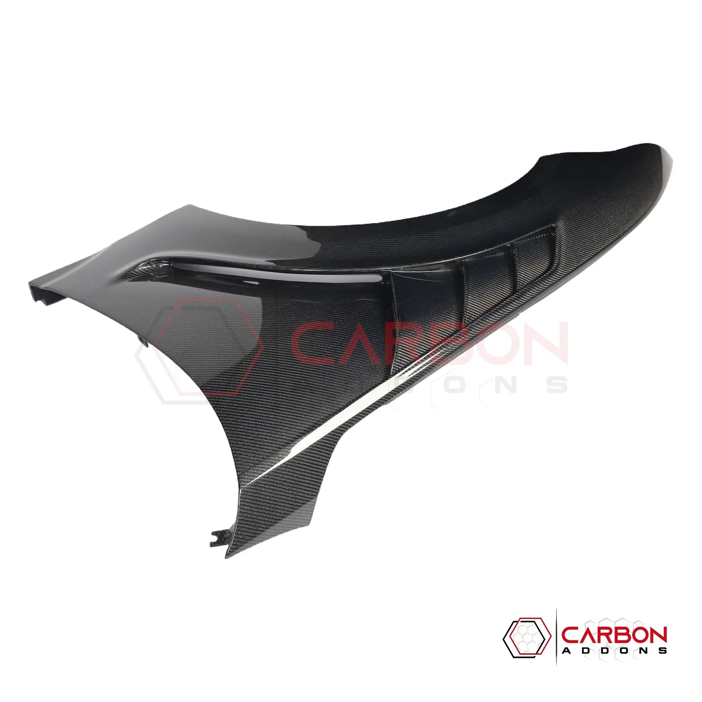 GTD-Style Carbon Fiber Front Fenders for 2024+ Ford Mustang (V2)