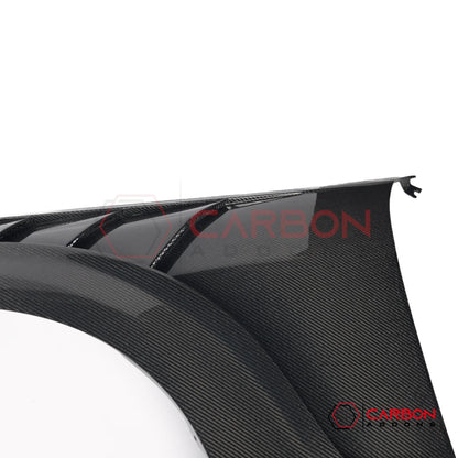 GTD-Style Carbon Fiber Front Fenders for 2024+ Ford Mustang (V2)