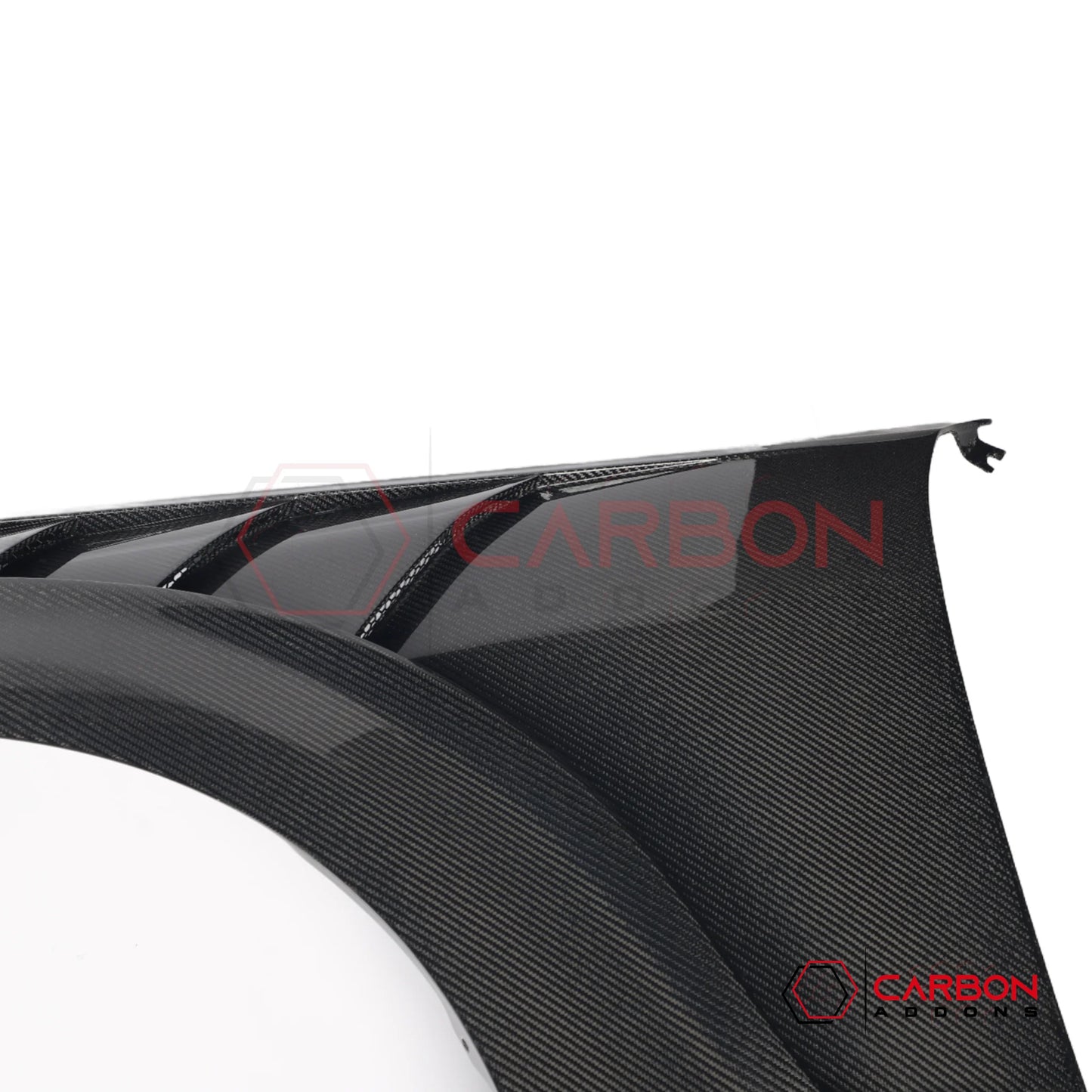 GTD-Style Carbon Fiber Front Fenders for 2024+ Ford Mustang (V2)