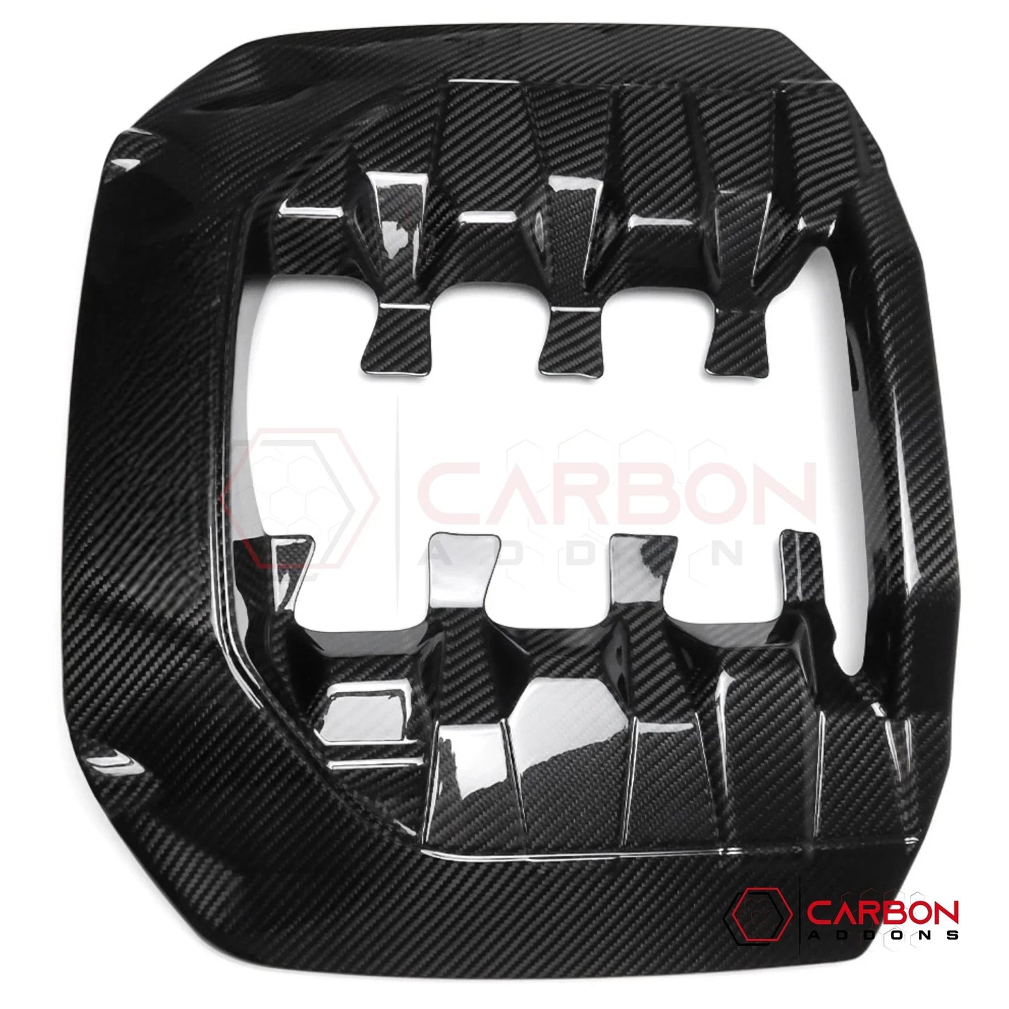 Real Carbon Fiber Engine Cover for 2024+ Ford Mustang GT 5.0L
