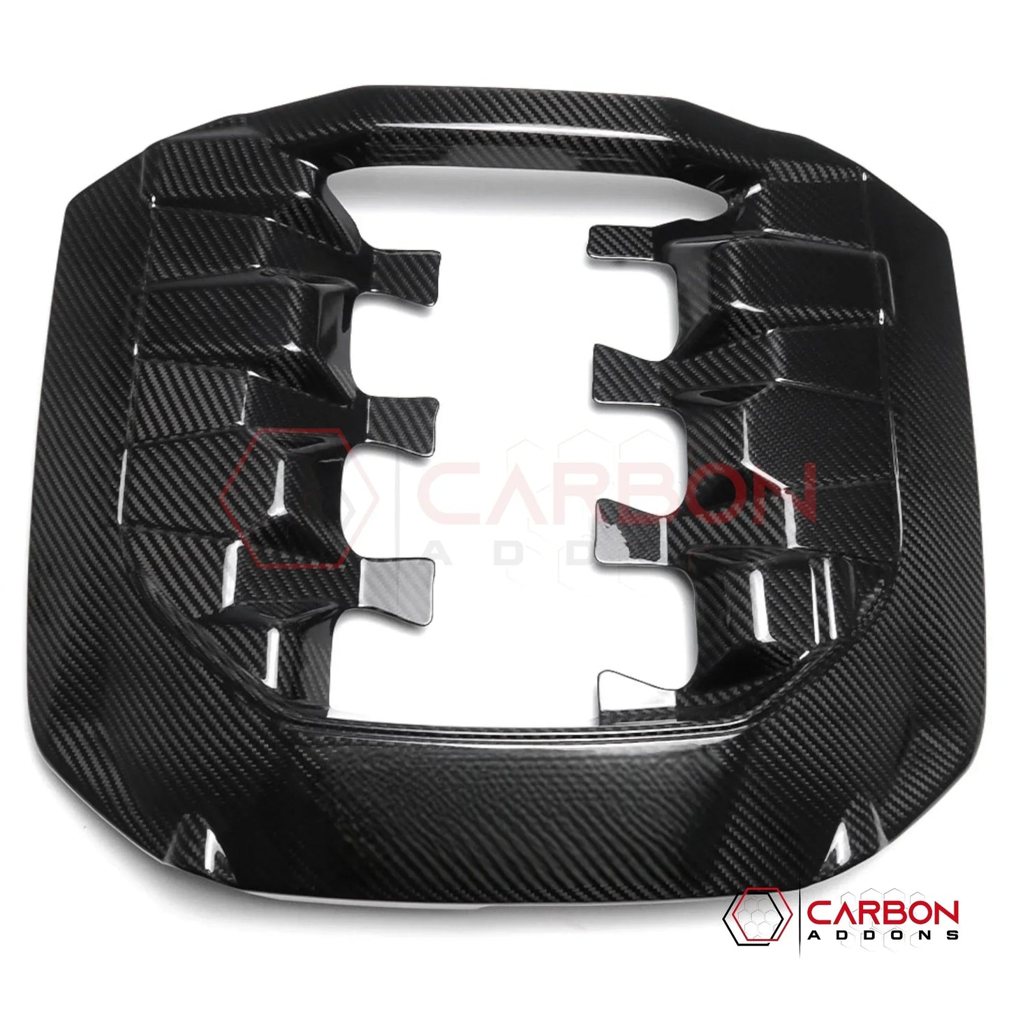 Real Carbon Fiber Engine Cover for 2024+ Ford Mustang GT 5.0L