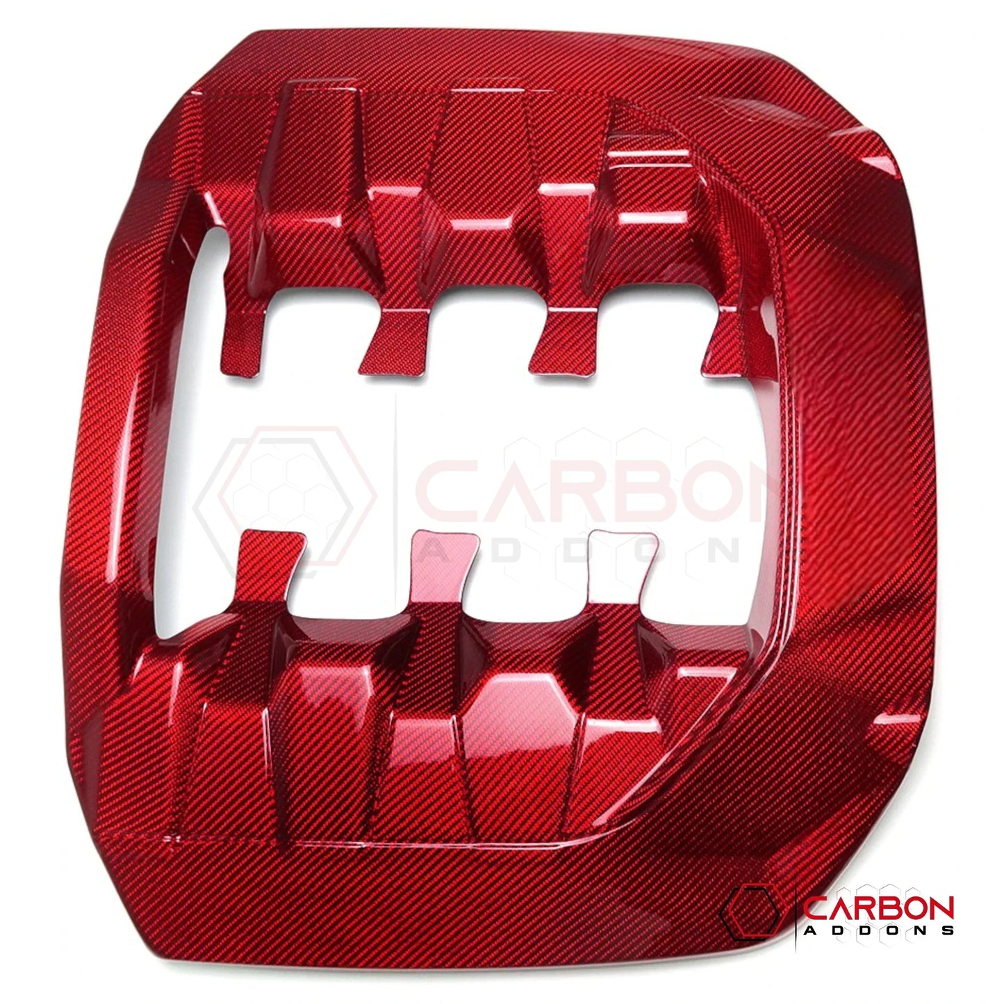 Real Carbon Fiber Engine Cover for 2024+ Ford Mustang GT 5.0L