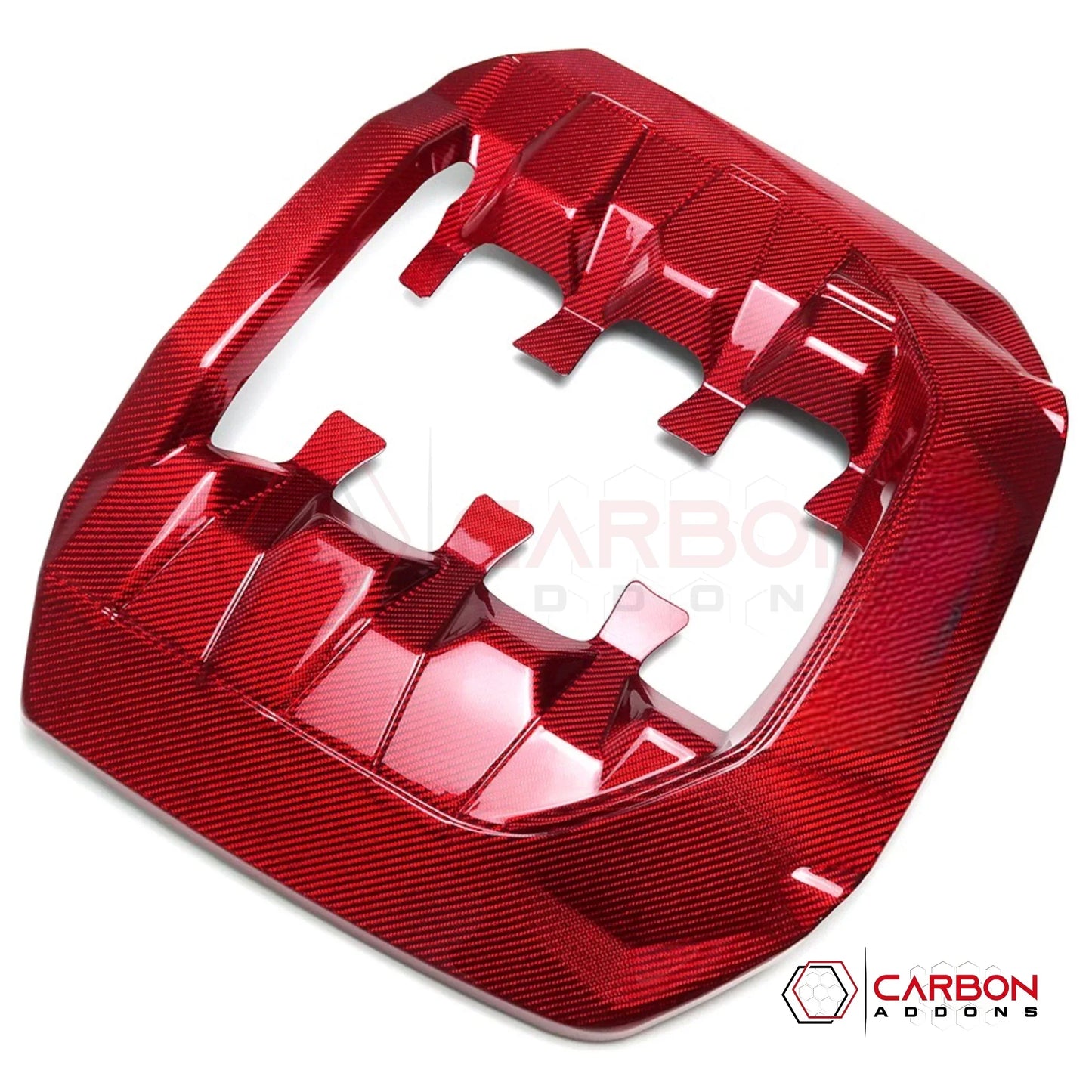 Real Carbon Fiber Engine Cover for 2024+ Ford Mustang GT 5.0L