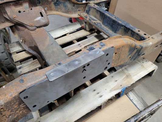 1st Gen Dodge Ram Cummins 4X4 Conversion Engine Crossmember Drill Template Ramcharger