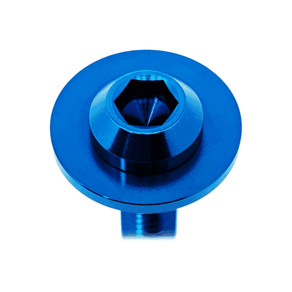 ZSPEC Body Kit Fastener, Titanium Angled-Head Style M6x20mm w/ Rivet Nut, per Each