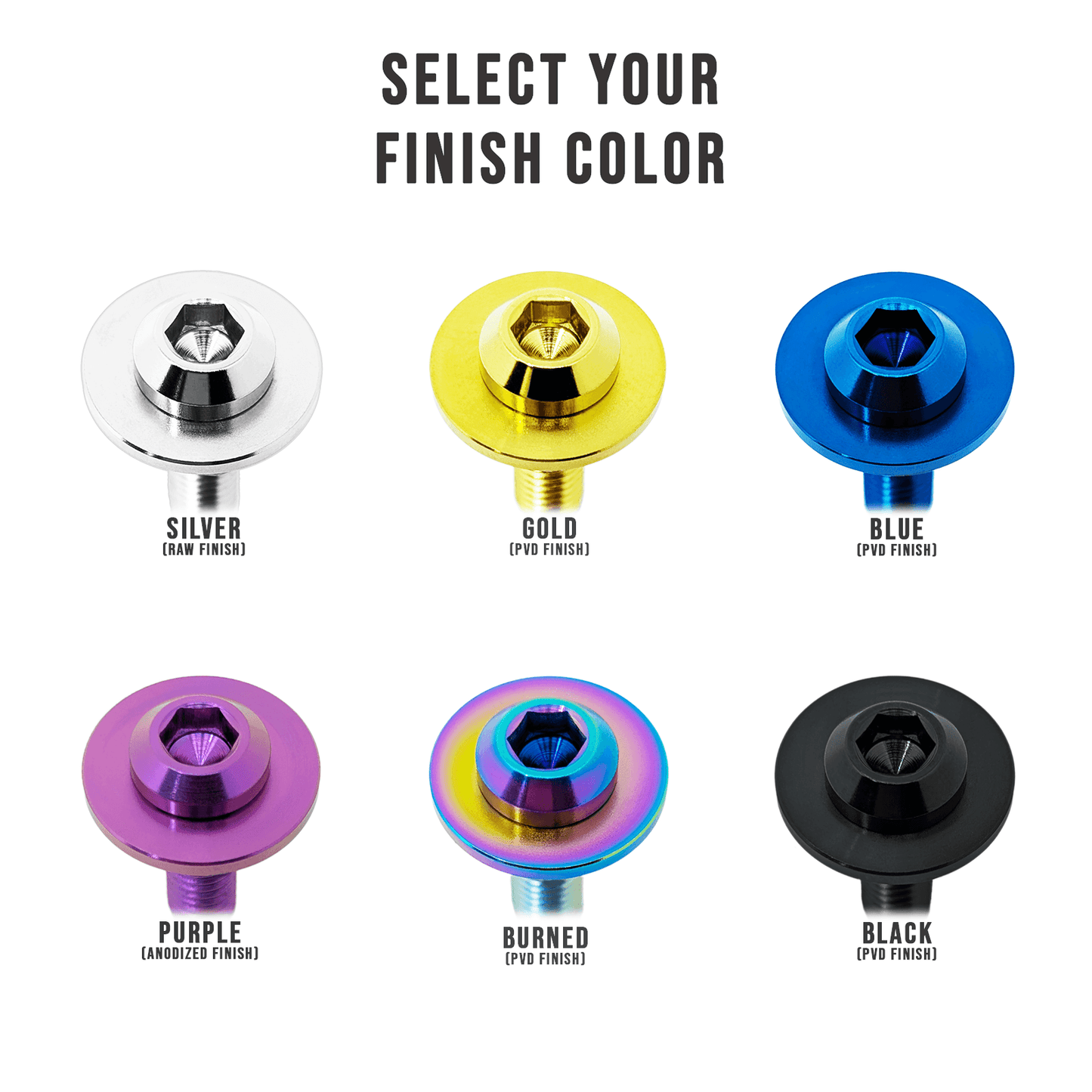 ZSPEC Dress Up Bolts® Fastener Kit, Door Jams Area for Nissan Z32 300zx, Titanium