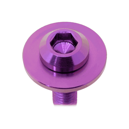 ZSPEC "Front Brake Caliper Bracket" Fastener Kit for the Honda Grom, Grade-5 Titanium