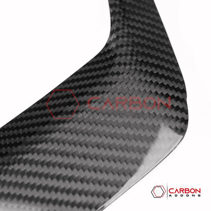 2026+ C8 Corvette Carbon Fiber Upper Dash Panel Trim Cover