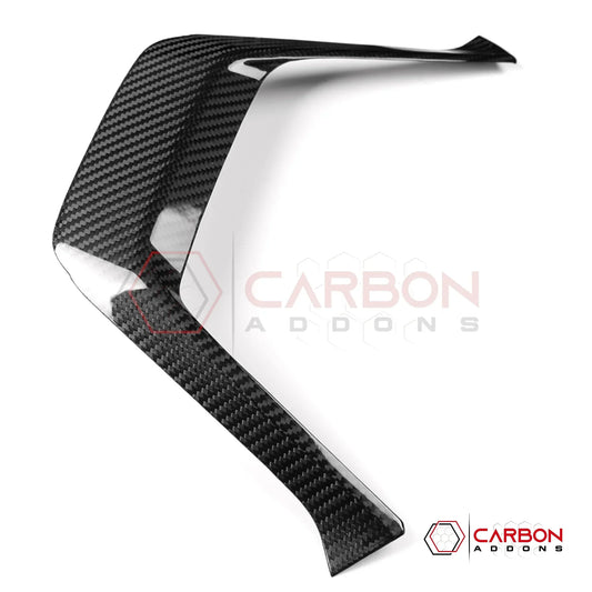 2026+ C8 Corvette Carbon Fiber Upper Dash Panel Trim Cover