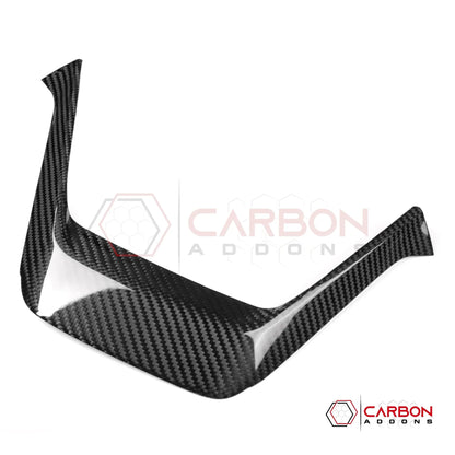 2026+ C8 Corvette Carbon Fiber Upper Dash Panel Trim Cover