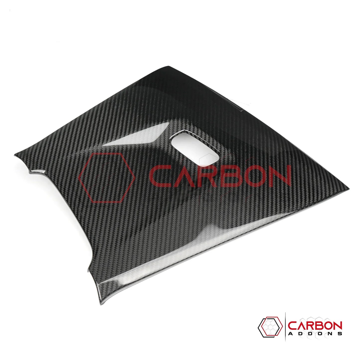 2026+ C8 Corvette Carbon Fiber HUD Cover – Upper Dash (1LT)