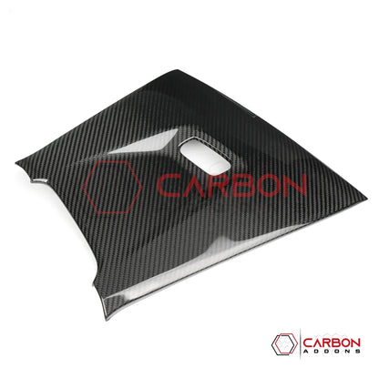 2026+ C8 Corvette Carbon Fiber HUD Cover – Upper Dash (1LT)