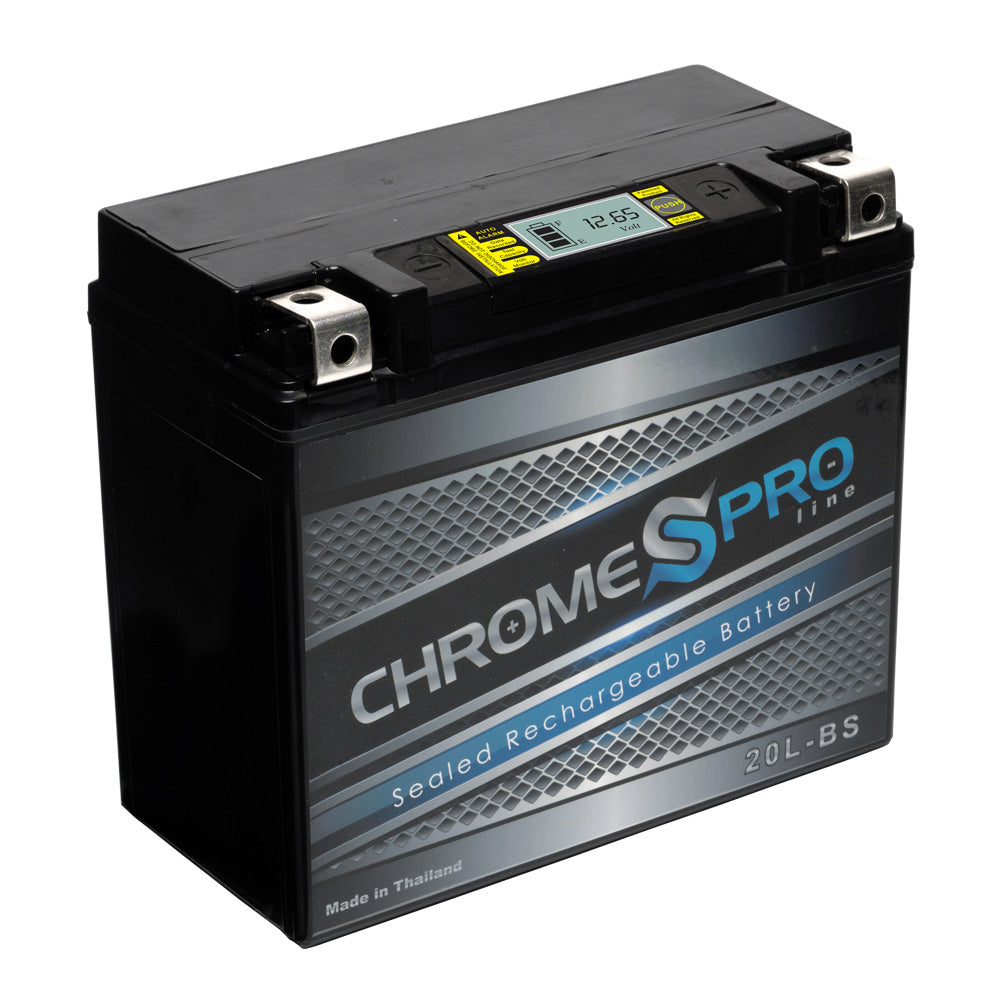 CHROME PRO BATTERY YTX20L-BS Chrome Pro Series iGel Battery PRO-M00008