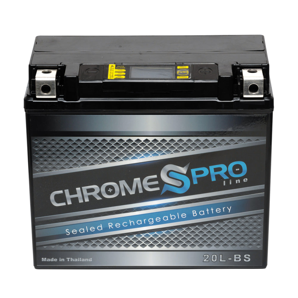 CHROME PRO BATTERY YTX20L-BS Chrome Pro Series iGel Battery PRO-M00008