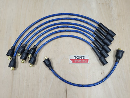 Vintage Style Chevy 216 / 235 Cloth Covered Spark Plug Wire Set