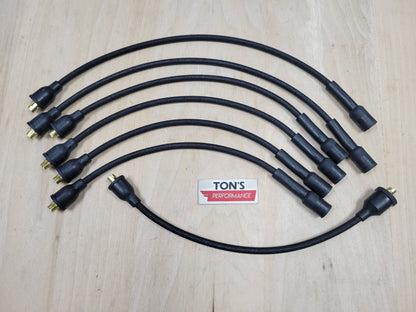 Vintage Style Chevy 216 / 235 Cloth Covered Spark Plug Wire Set