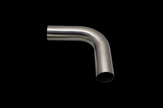 XFORCE Mandrel Bend 304SS Polished 2.5" 90 Degree 1.5D 6" Leg MS250-90