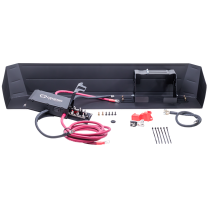 2021+ Diesel Gladiator Dual Battery System - Under Hood