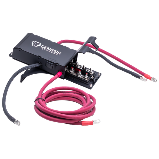 2021+ Diesel Gladiator Dual Battery System - Under Hood