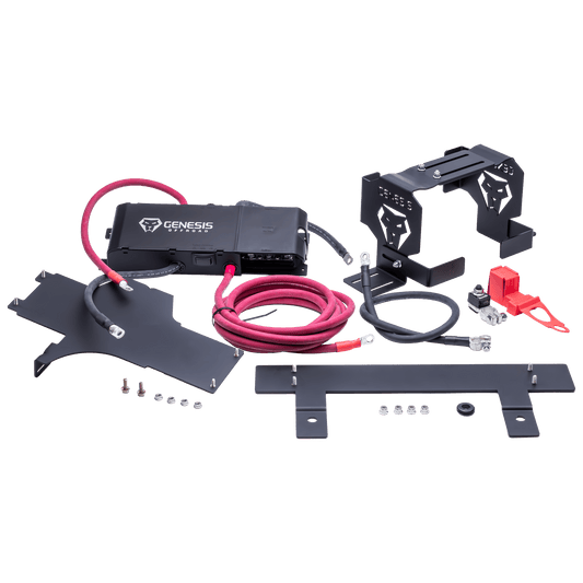 2020-2023 Diesel Wrangler Dual Battery Kit - Under Hood
