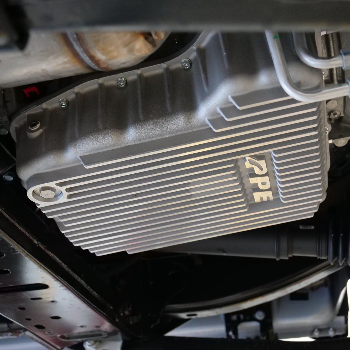 2007-2022 Ram Pickup 2500 w/ 68RFE Transmission Heavy-Duty Cast Aluminum Transmission Pan ppepower