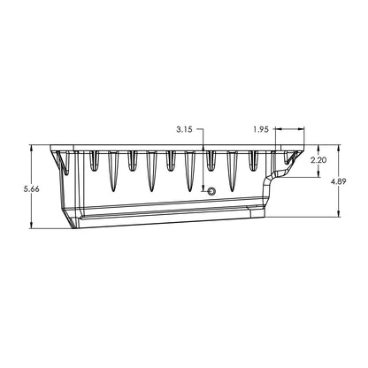 2013-2022 RAM 2500/3500 6.7L w/ AS69RC Transmission Heavy-Duty Cast Aluminum Transmission Pan ppepower