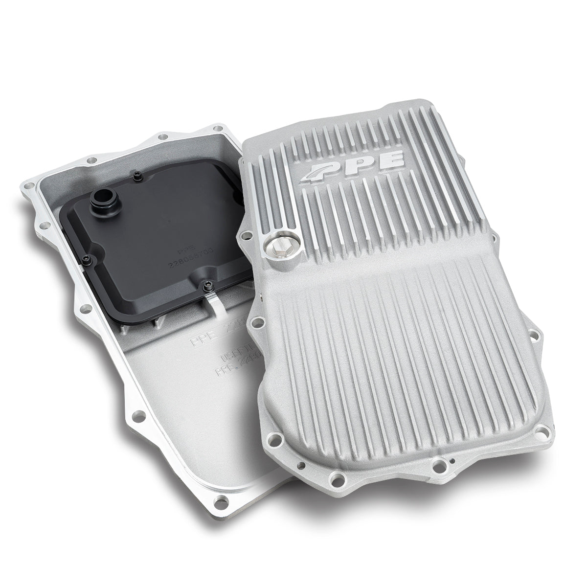 2010-2022 w/ ZF-8 Speed Heavy-Duty Cast Aluminum Transmission Pan ppepower