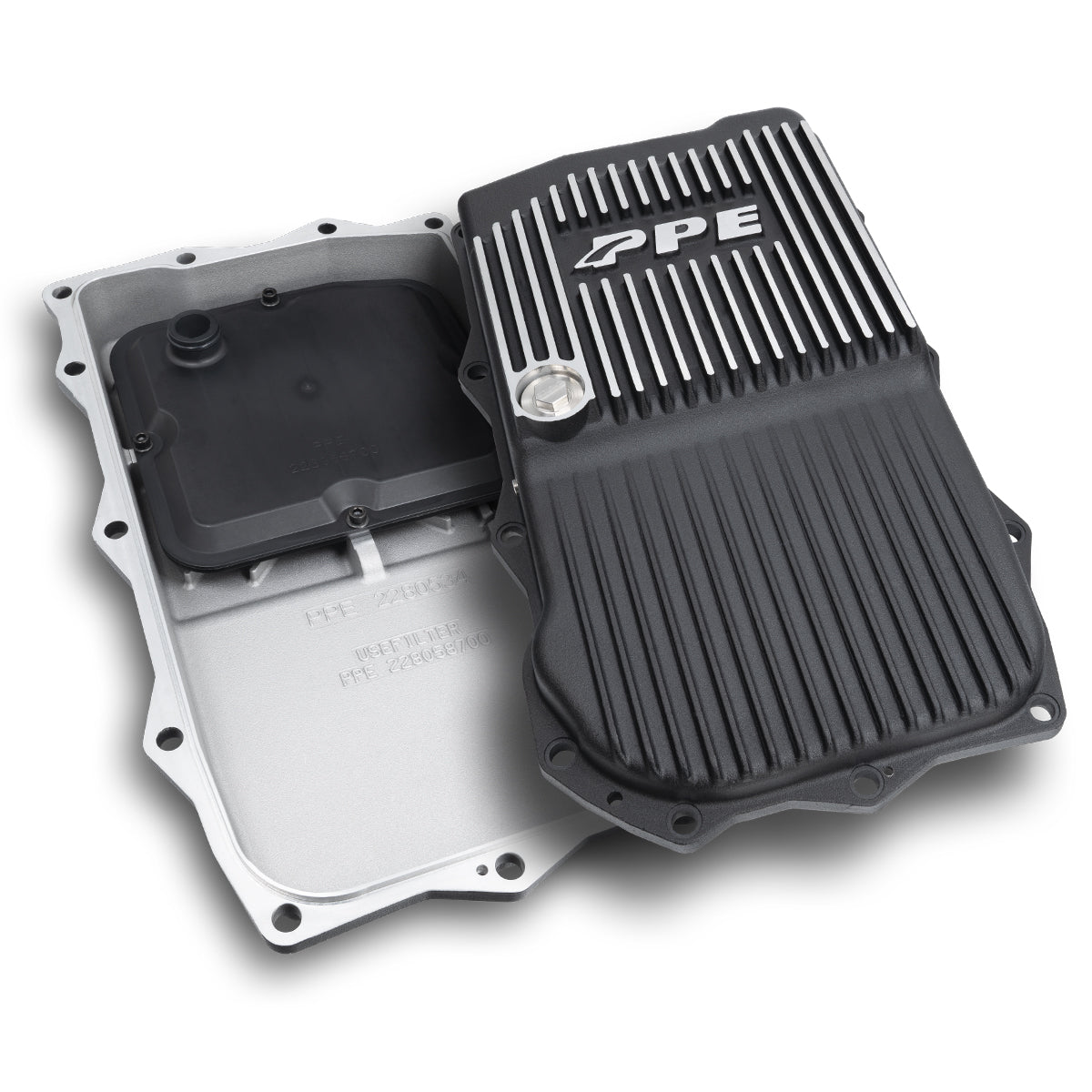 2010-2022 w/ ZF-8 Speed Heavy-Duty Cast Aluminum Transmission Pan ppepower