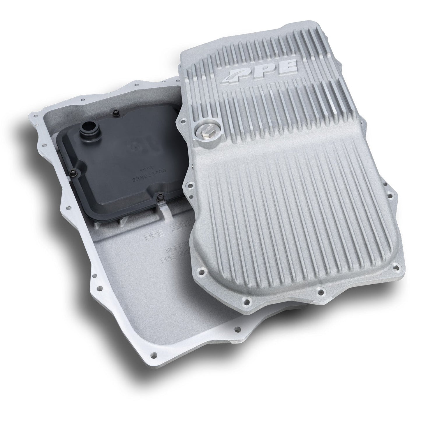 2018-2022 Jeep Wrangler JL/JT w/ 850RE Transmission Heavy-Duty Cast Aluminum Transmission Pan ppepower