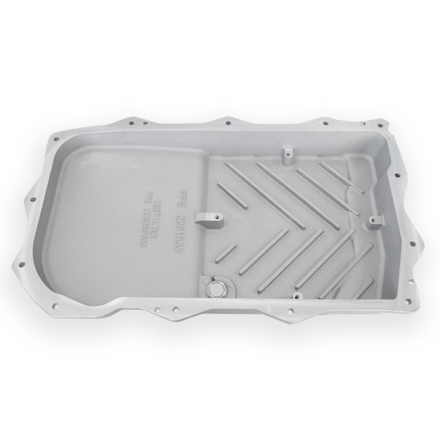 2018-2022 Jeep Wrangler JL/JT w/ 850RE Transmission Heavy-Duty Cast Aluminum Transmission Pan ppepower