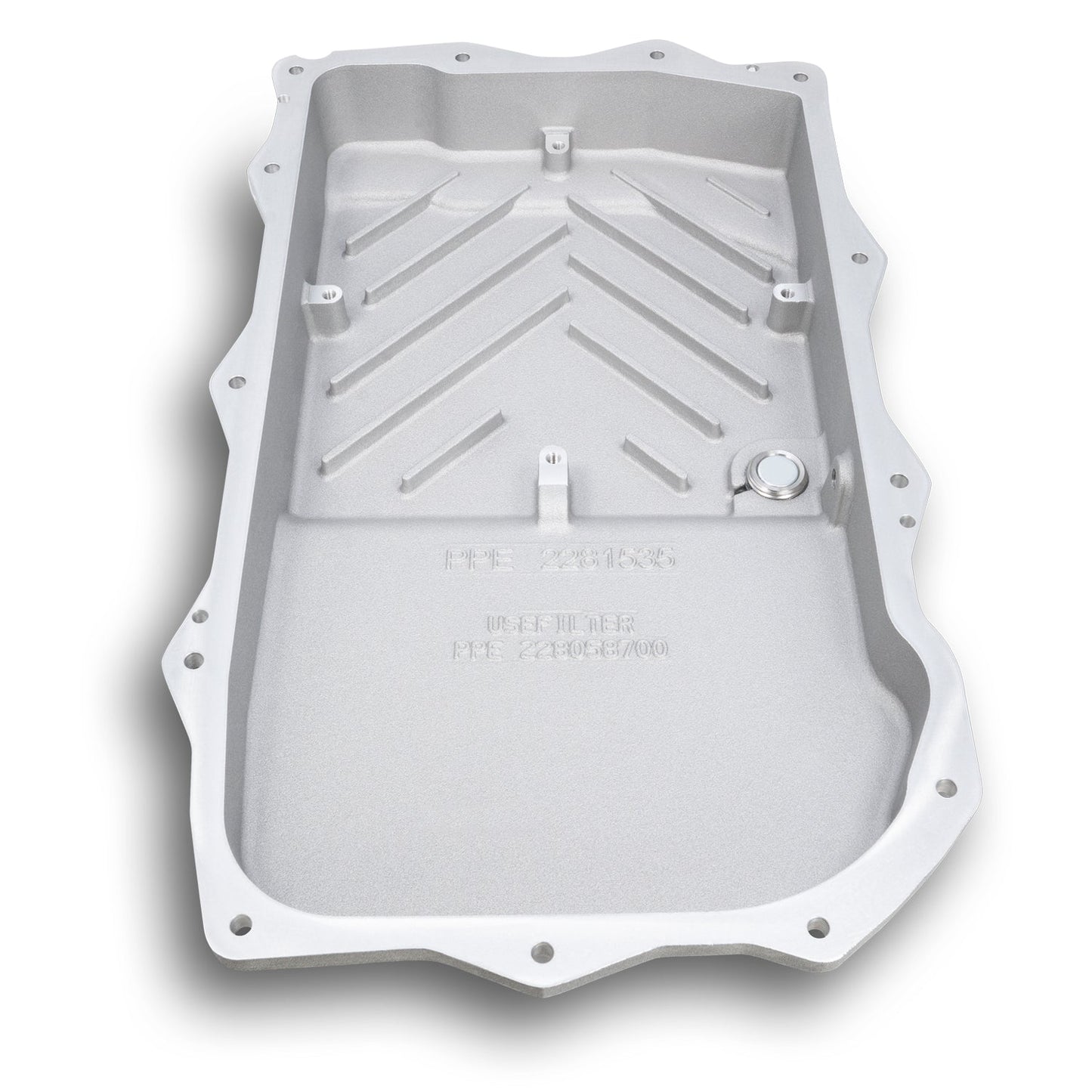 2018-2022 Jeep Wrangler JL/JT w/ 850RE Transmission Heavy-Duty Cast Aluminum Transmission Pan ppepower