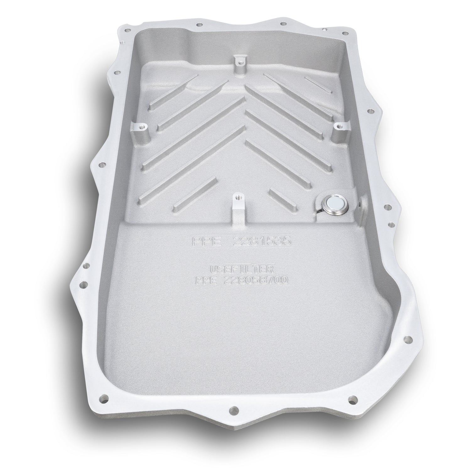 2018-2022 Jeep Wrangler JL/JT w/ 850RE Transmission Heavy-Duty Cast Aluminum Transmission Pan ppepower