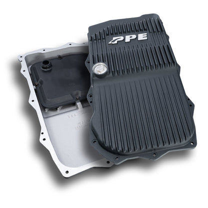 2018-2022 Jeep Wrangler JL/JT w/ 850RE Transmission Heavy-Duty Cast Aluminum Transmission Pan ppepower
