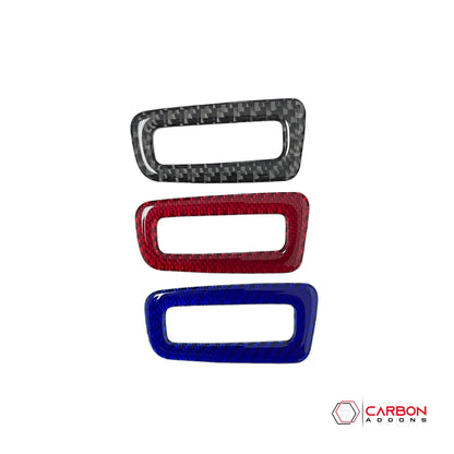 2016-2024 Chevrolet Camaro Real Carbon Fiber HUD button Trim Overlay