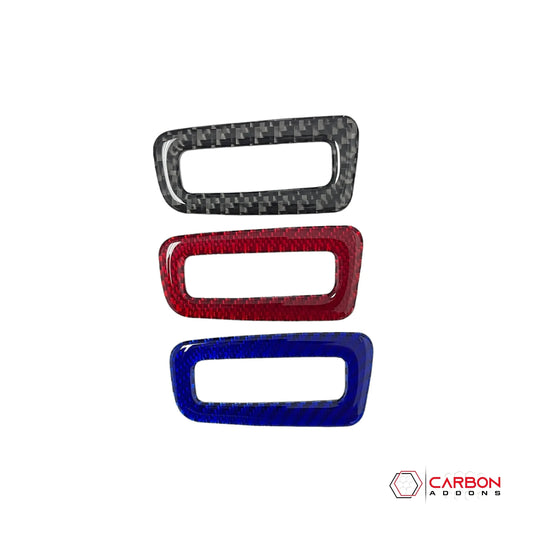 2016-2024 Chevrolet Camaro Real Carbon Fiber HUD button Trim Overlay