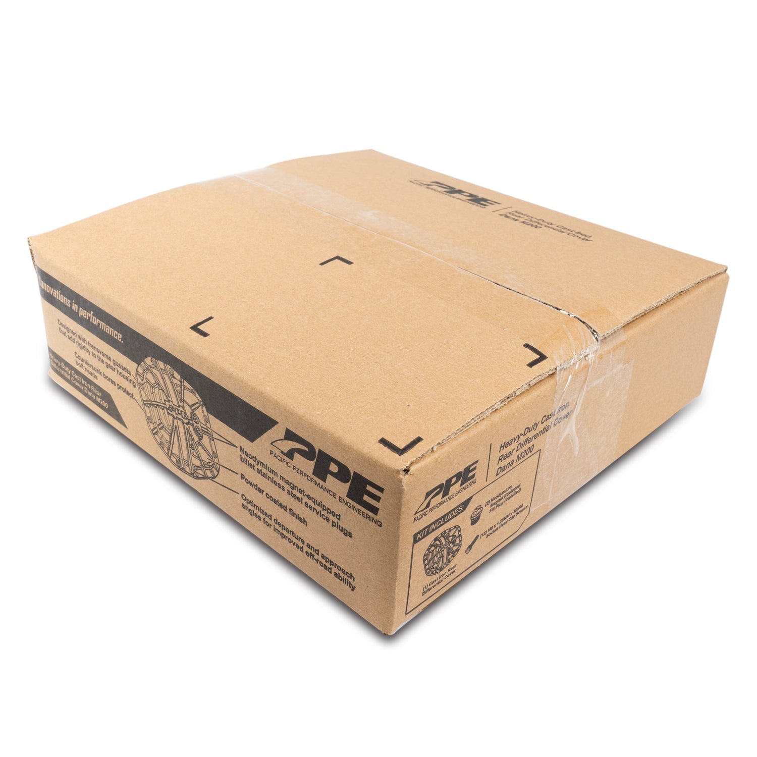 2018-2023 Jeep JL Dana 35-M200 Heavy-Duty Nodular Iron Rear Differential Cover Pacific Performance Engineering