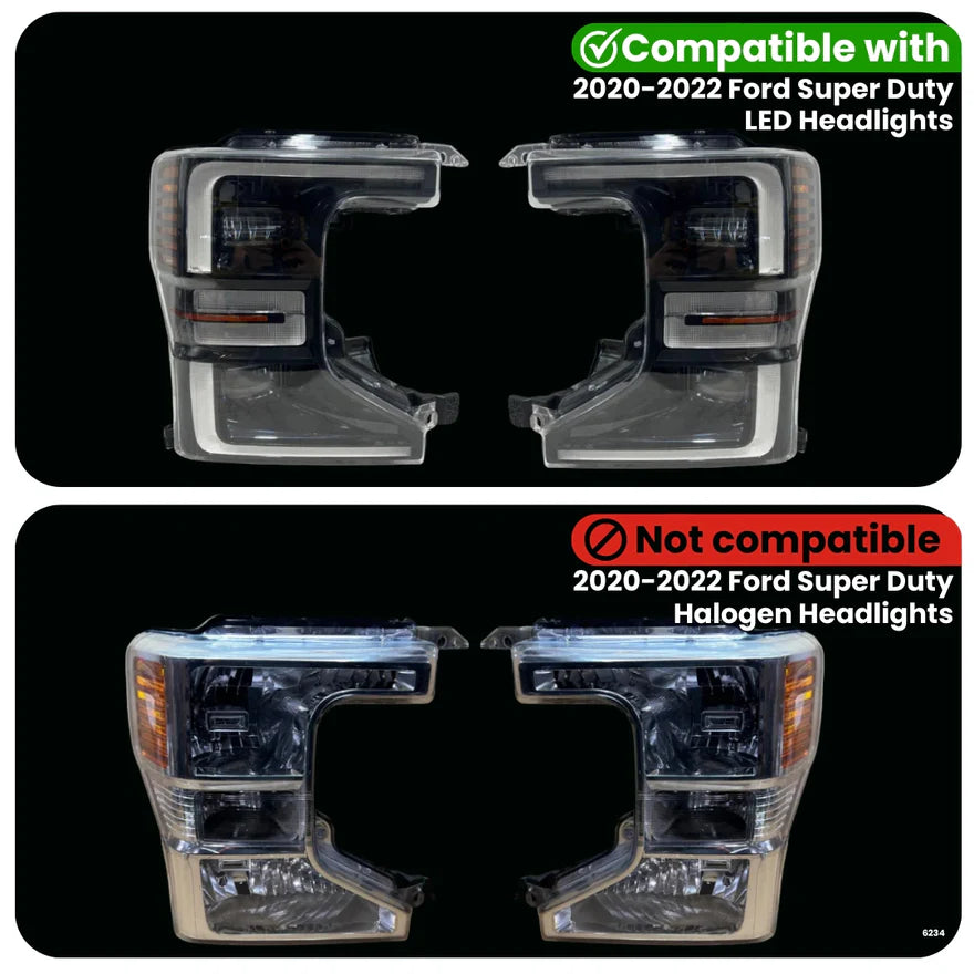 FORD SUPER DUTY DYNAMIC LED HEADLIGHT ADAPTER (2020-2022)