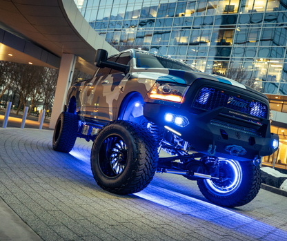 RGB+W Quad Row Wheel Lights