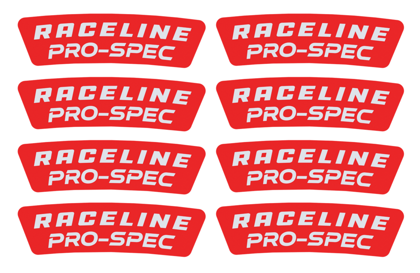 A14 Alpha Wheel Red Decal Pack