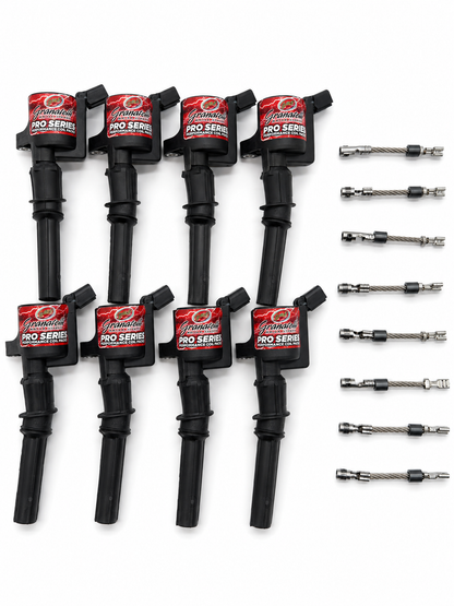 Granatelli 2005–2014 Ford 4.6L/5.4L 3V 42K Hot Street Black Coil Pack Set – 25-3001