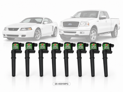 Granatelli Ford 4.6L/5.4L 4V Modular V8 35K MPG Plus Coil Pack & Connector Kit – 25-4001MPG